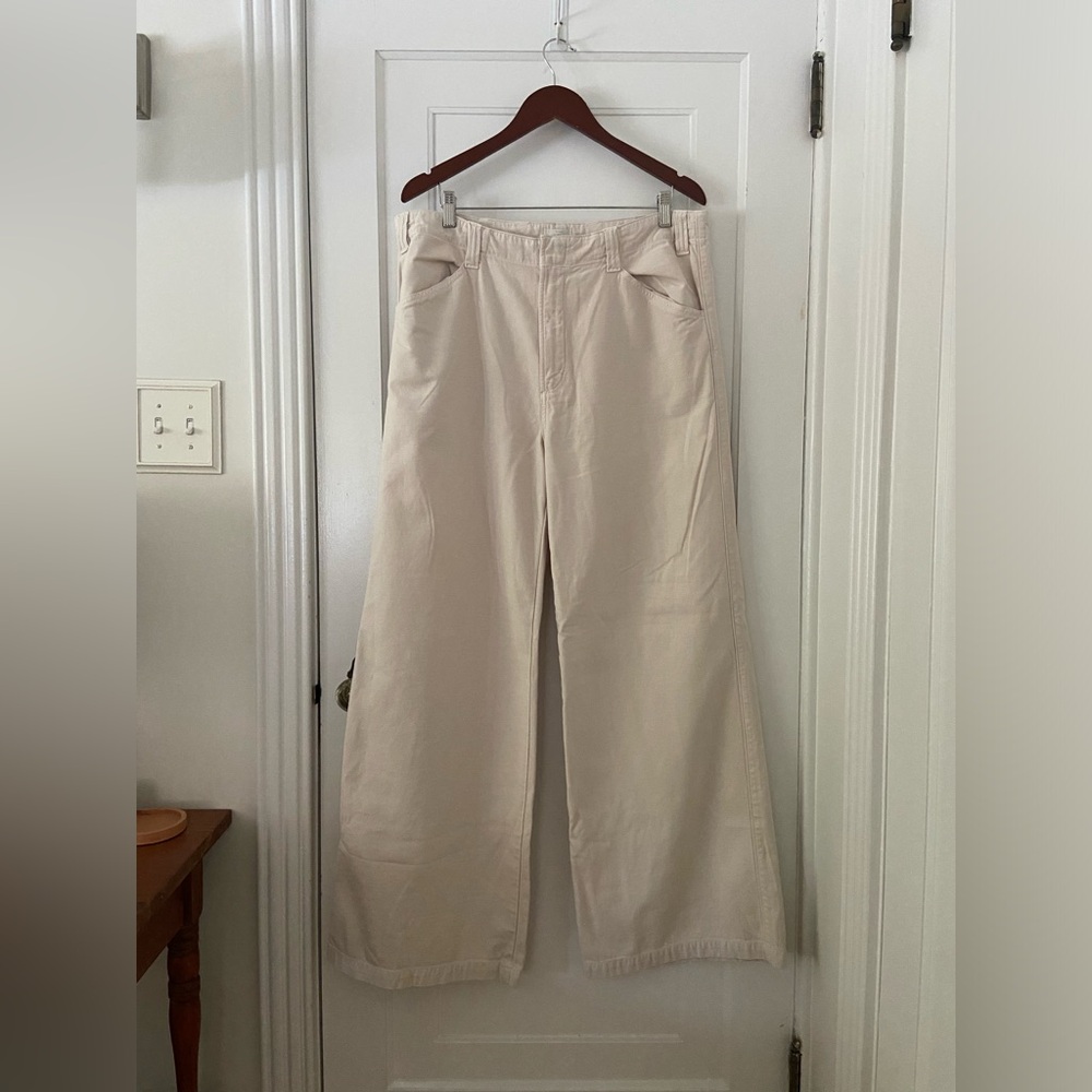 Citizens of Humanity Paloma utility pants in oysterette, size 32